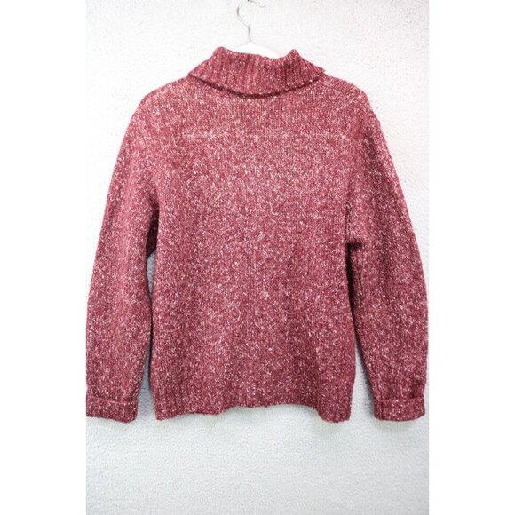 L.L. Bean Long Sleeve Wool Blend Sweater-Size Large - Picture 9 of 11